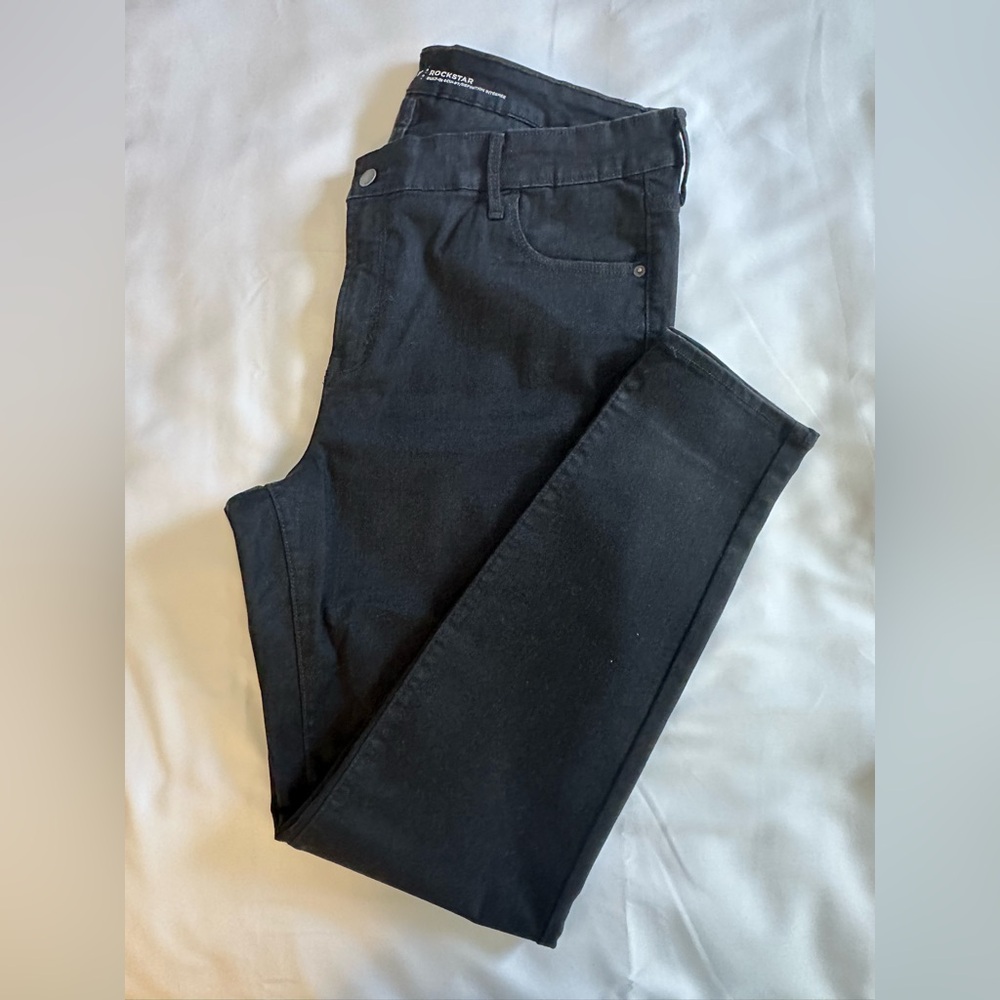 Women’s Black Skinny High Rise Rockstar Jeans